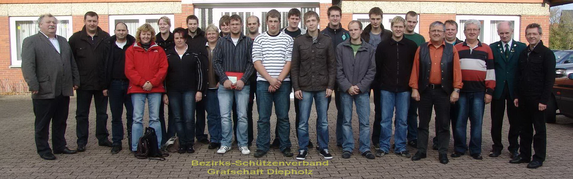 Die Teilnehmer der Ausbildung